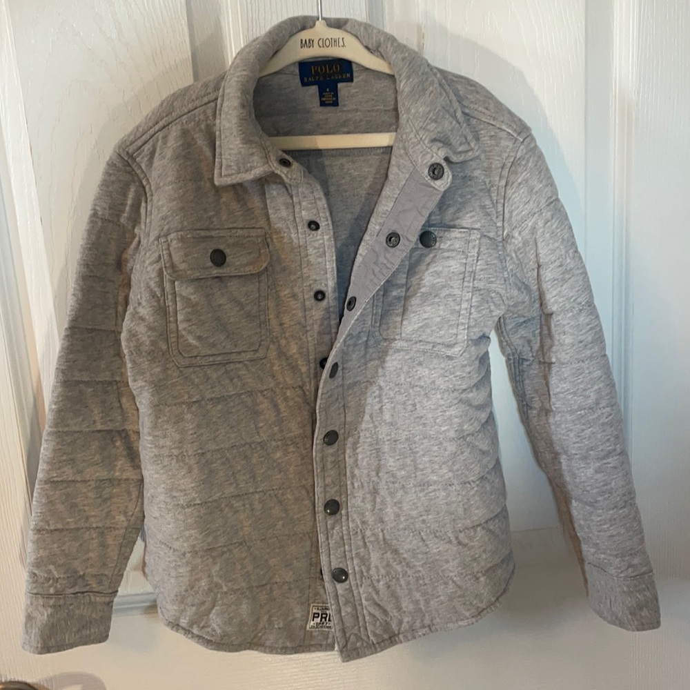 Ralph Lauren Grey Quilter Jacket/Shirt